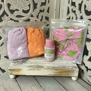Refreshments by Ipsy Bath Bundle with Micellar Water, Shower Cap & Hair Towels